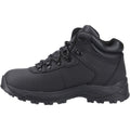 Hi-Tec Eurotrek Lite Waterproof Chaussures De Randonnée Noires Pour Homme En Similicuir
