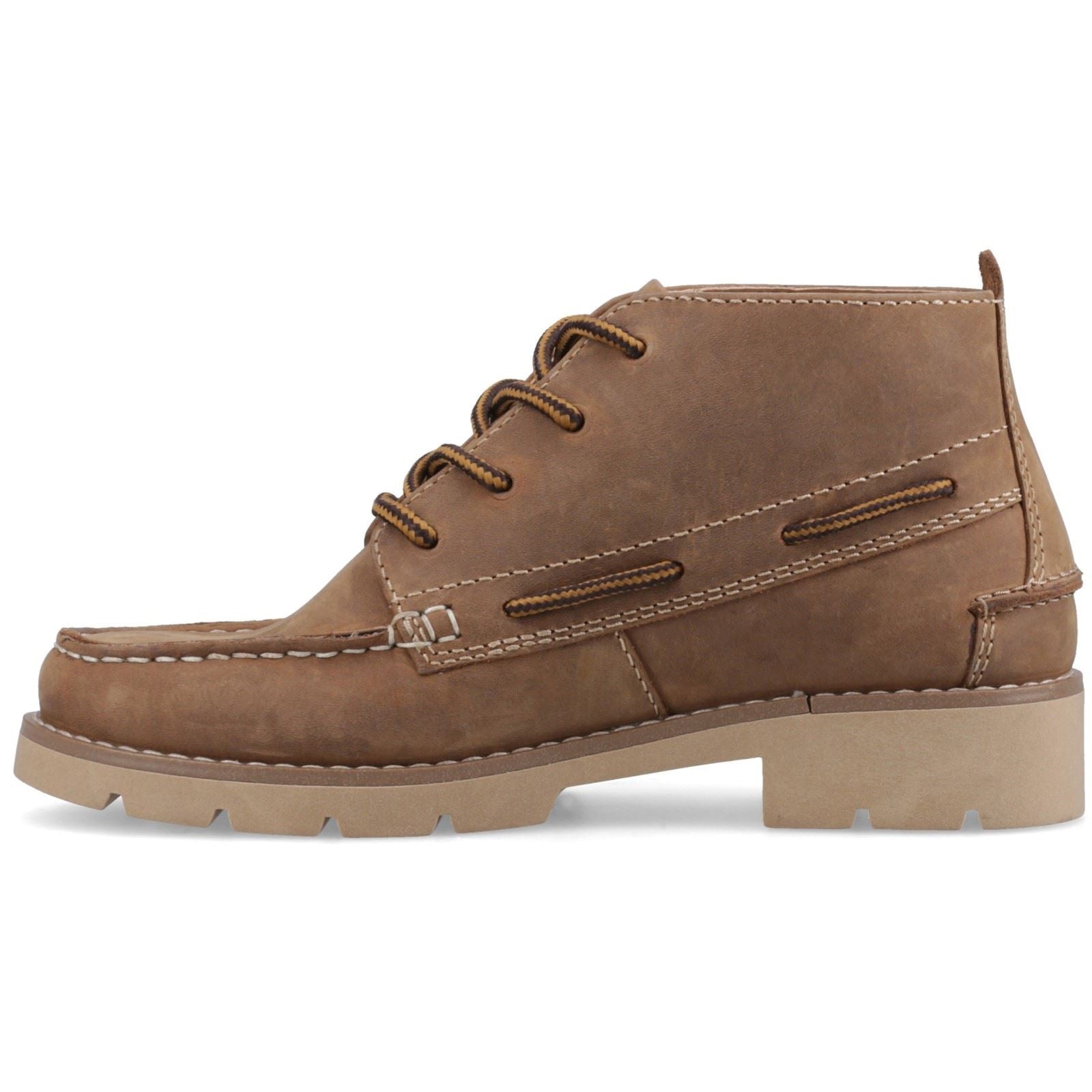 Sperry Savanna Bottes En Cuir Pour Femmes Couleur Tan
