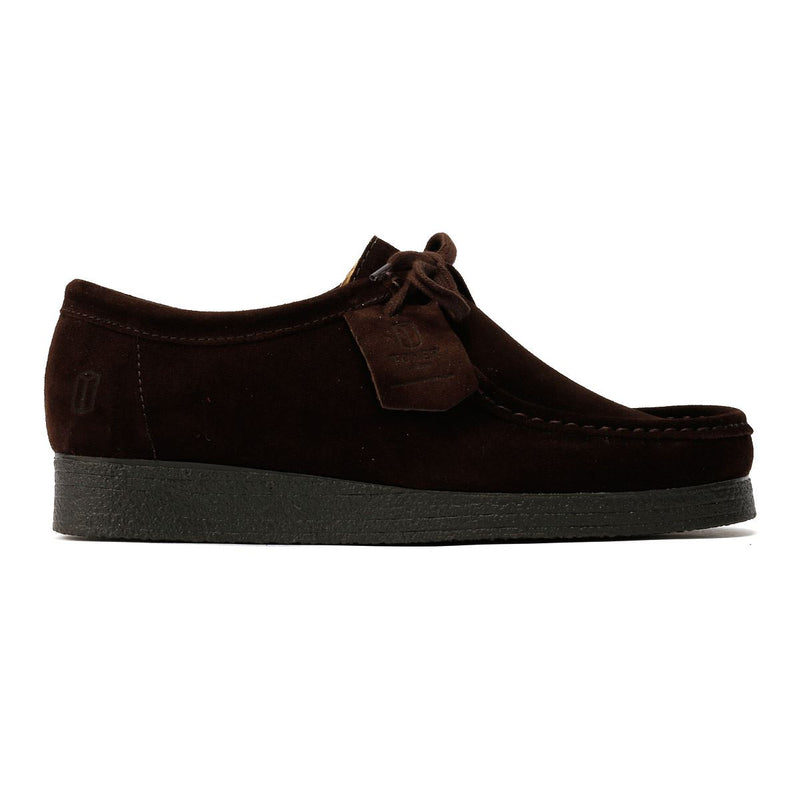 Tower London Apache Chaussures Homme En Daim Marron À Lacets
