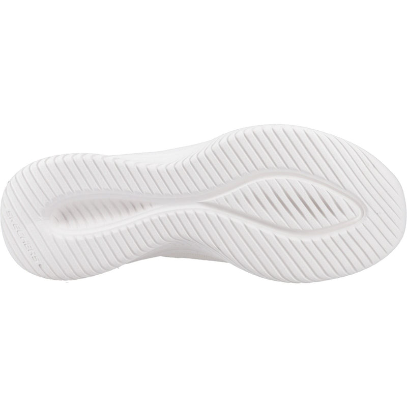 Skechers Ultra Flex 3.0 Brilliant Path Baskets Naturelles Pour Femmes En Textile