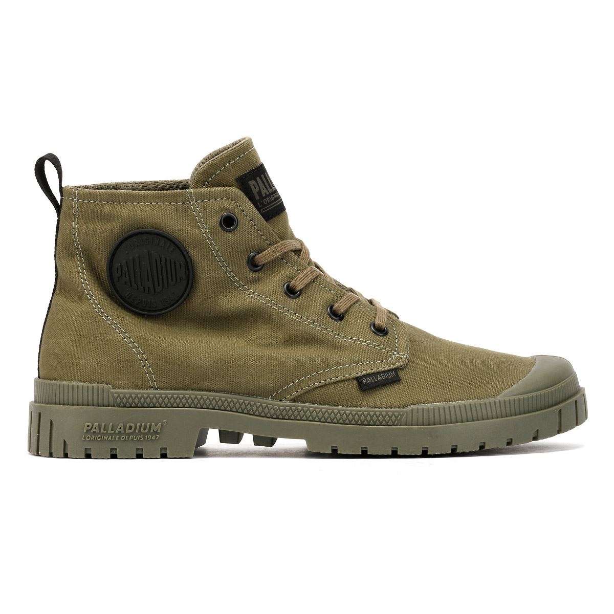 Palladium SP20 Hi CVS Bottes Vertes En Toile