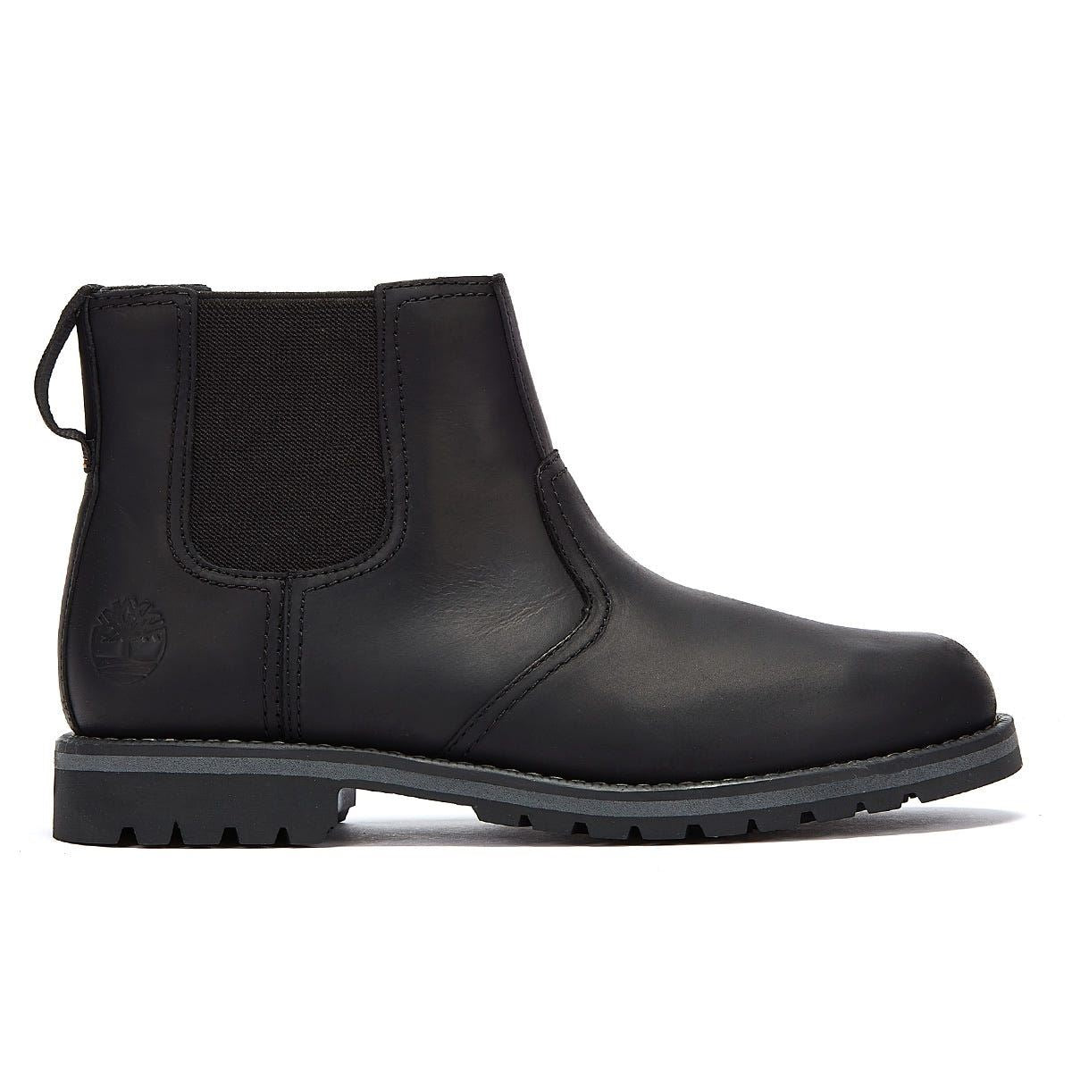 Timberland Bottes Noires Pour Hommes Larchmont Ii Chelsea