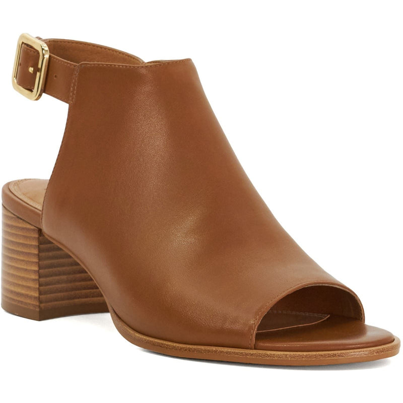 Dune Joupin Sandales En Cuir Pour Femme Couleur Tan