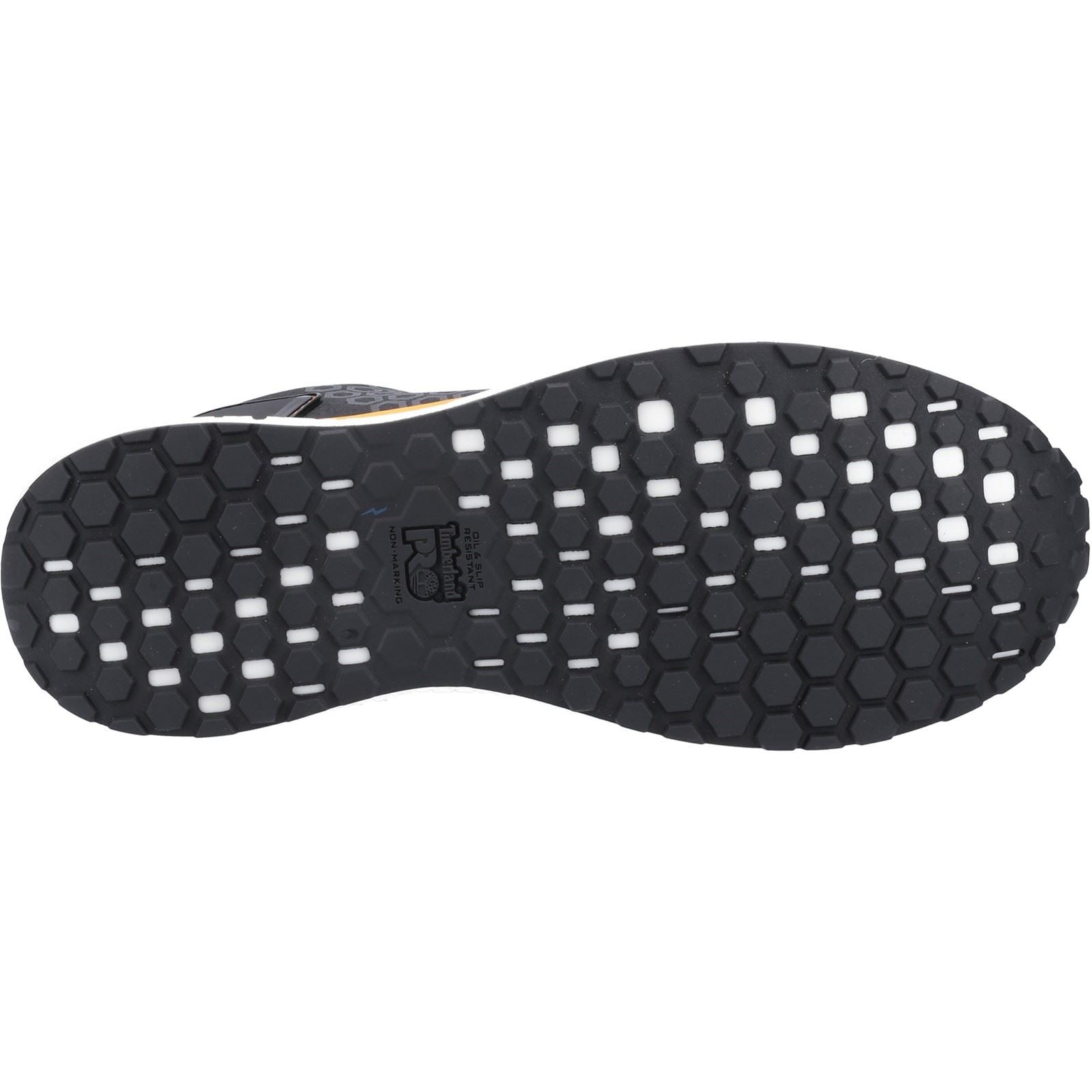 Timberland Pro Baskets De Sécurité Synthétiques Reaxion Noires/Oranges