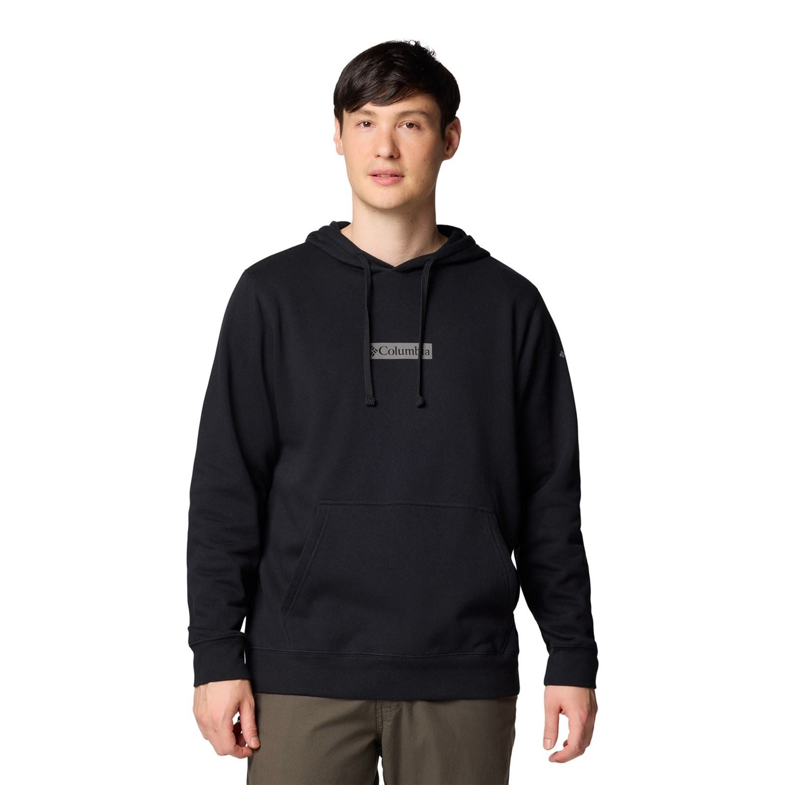 Columbia Columbia Trek Sweat À Capuche Noir En Coton Pour Homme Trek