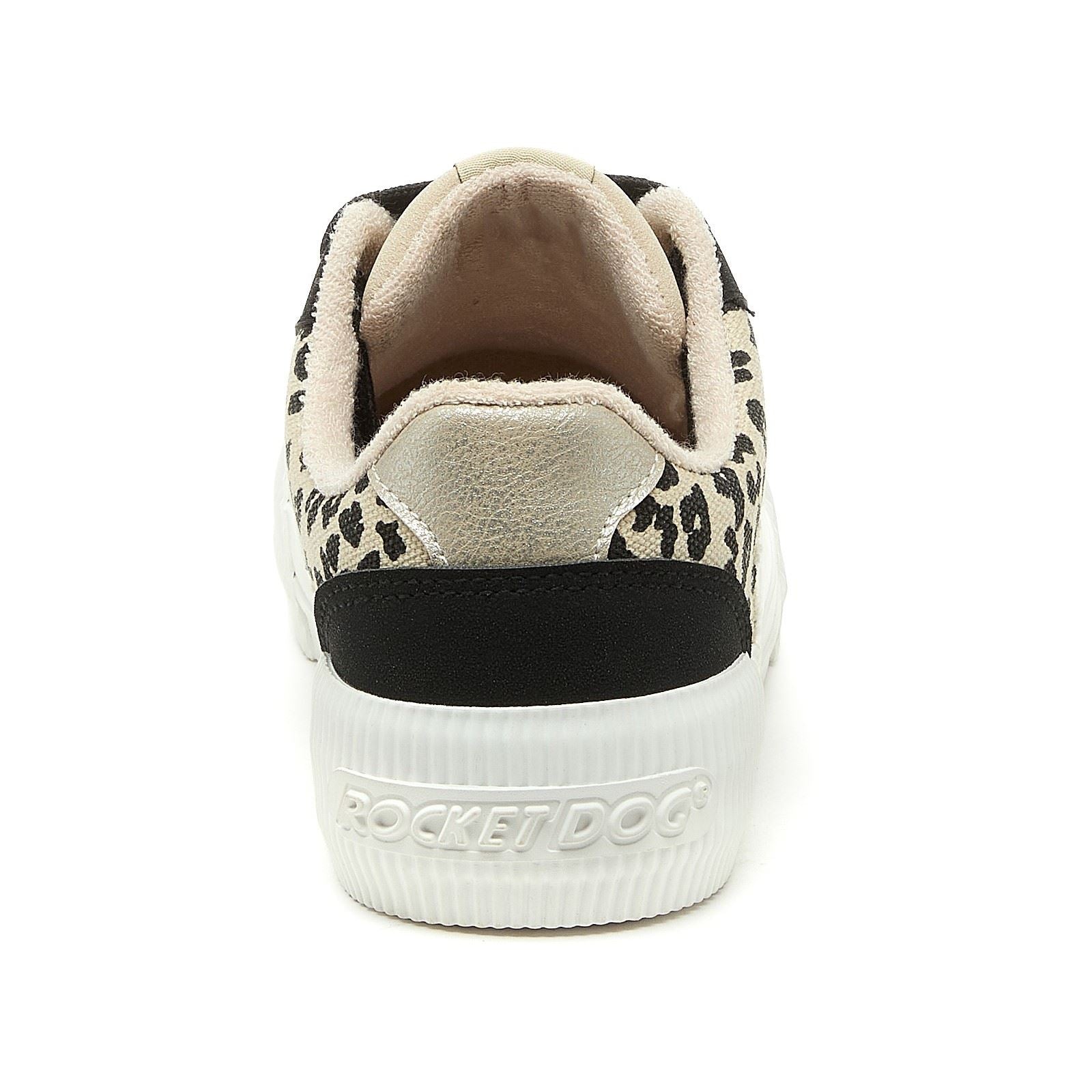 Rocket Dog Cheery Blocked Baskets Femmes En Coton Noir/Naturel