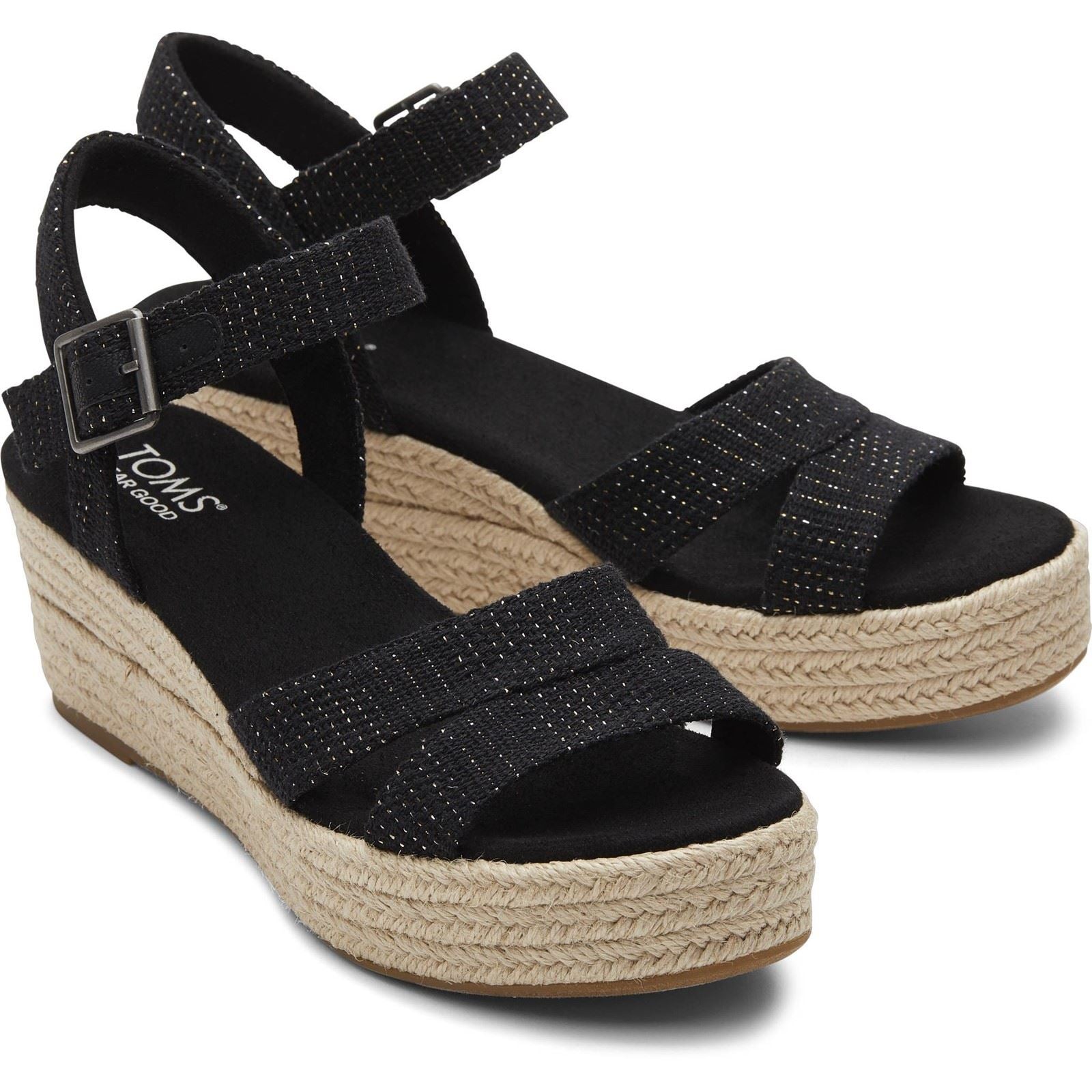 TOMS Audrey Escarpins Noirs Pour Femmes