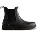 Hunter Commando Bottes En Caoutchouc Pour Femmes, Noires