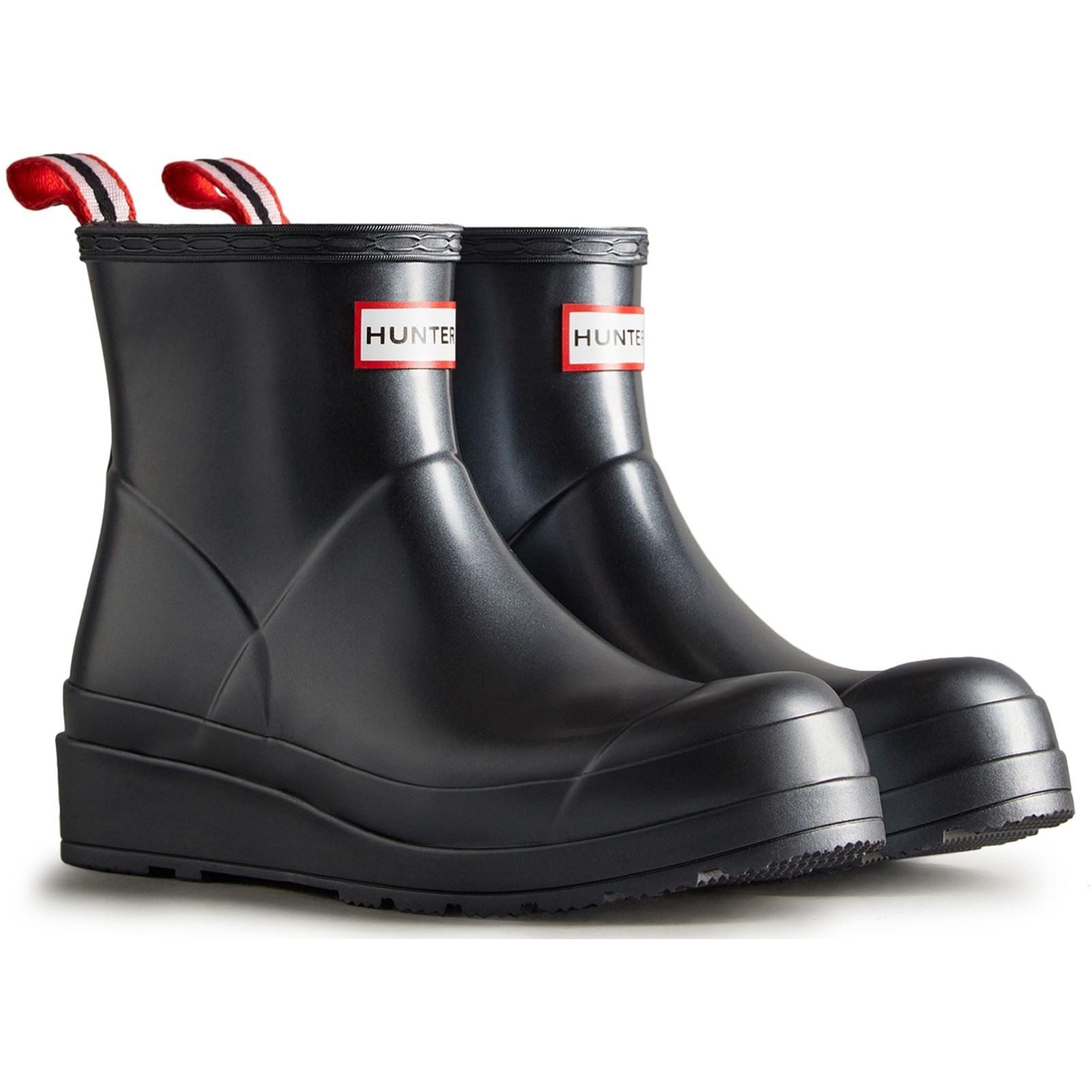 Hunter Nebula Play Bottes En Caoutchouc Pour Femmes, Noires