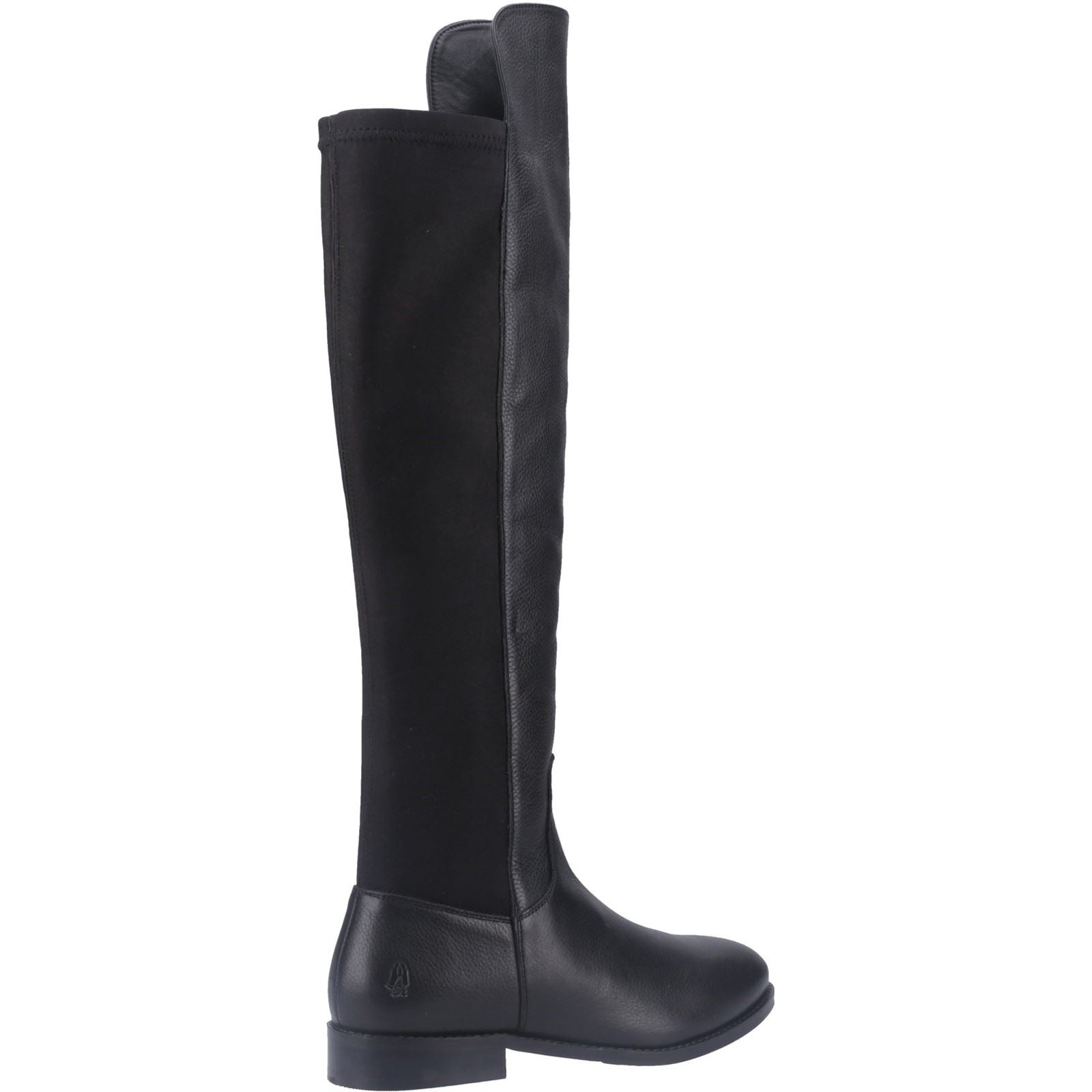 Hush Puppies Paisley Bottes Noires Pour Femmes En Simili Cuir