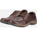 Hush Puppies Derek Chaussures Pour Hommes En Cuir À Lacets Couleur Café