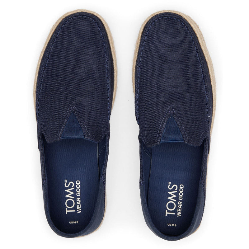 TOMS Alonso Espadrilles Marines Pour Hommes