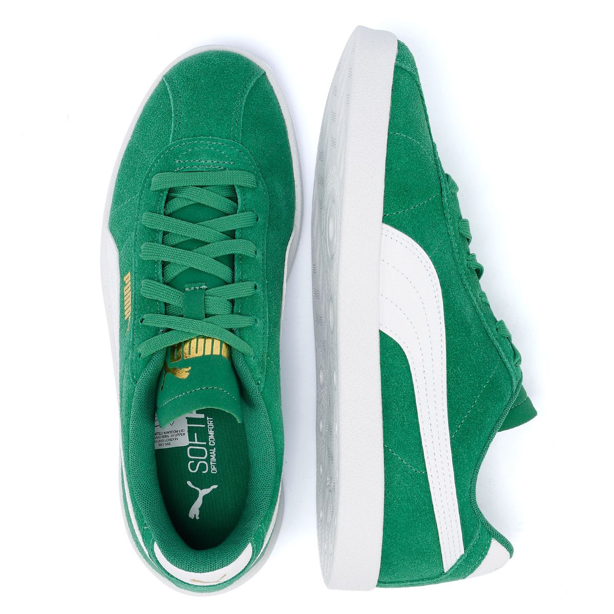 Puma Club II Baskets En Daim Vert