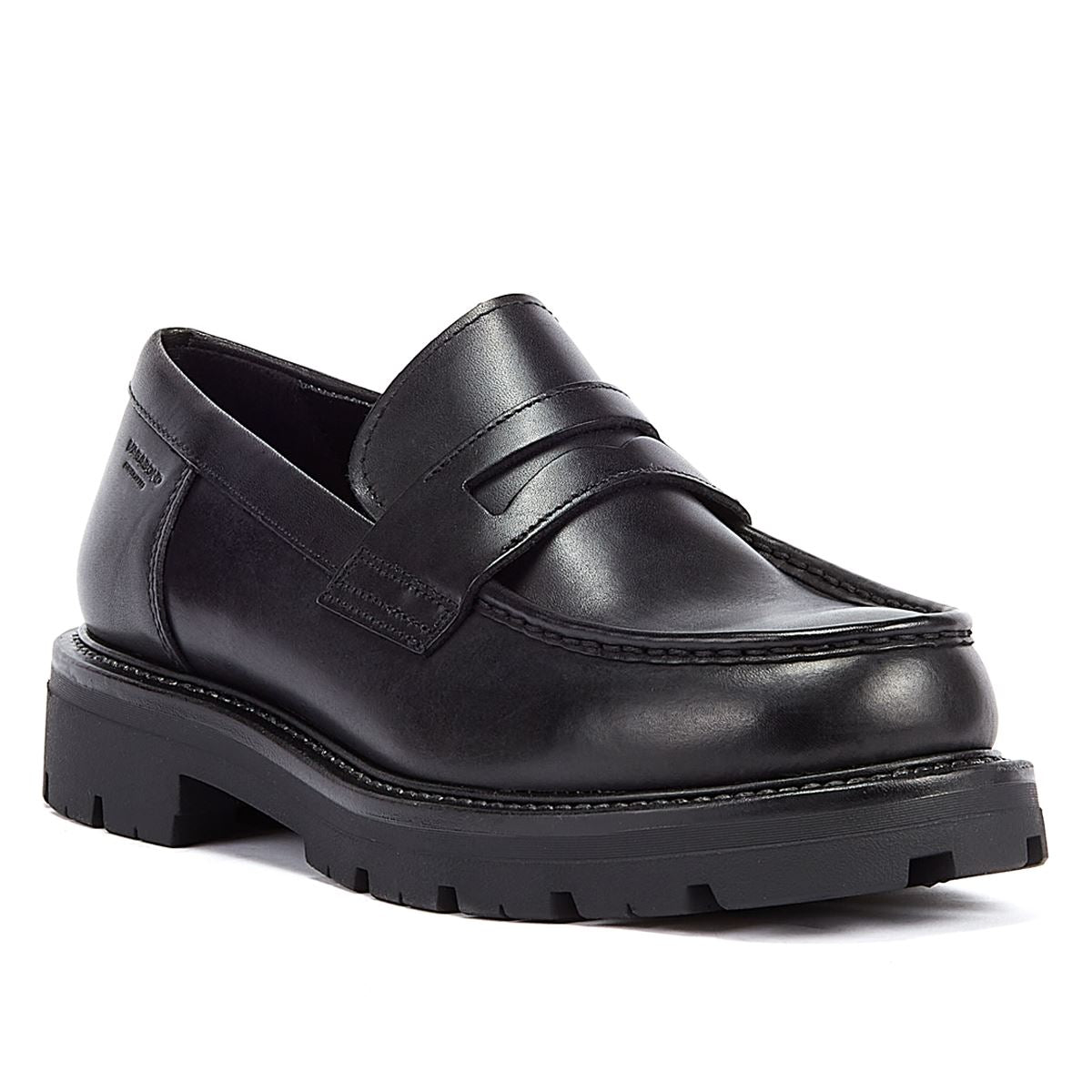 Vagabond Mocassins Noirs Pour Homme Cameron