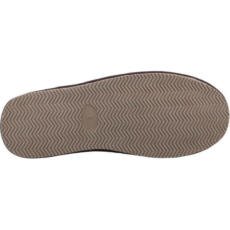 Hush Puppies Coady Pantoufles Pour Hommes En Daim Marron