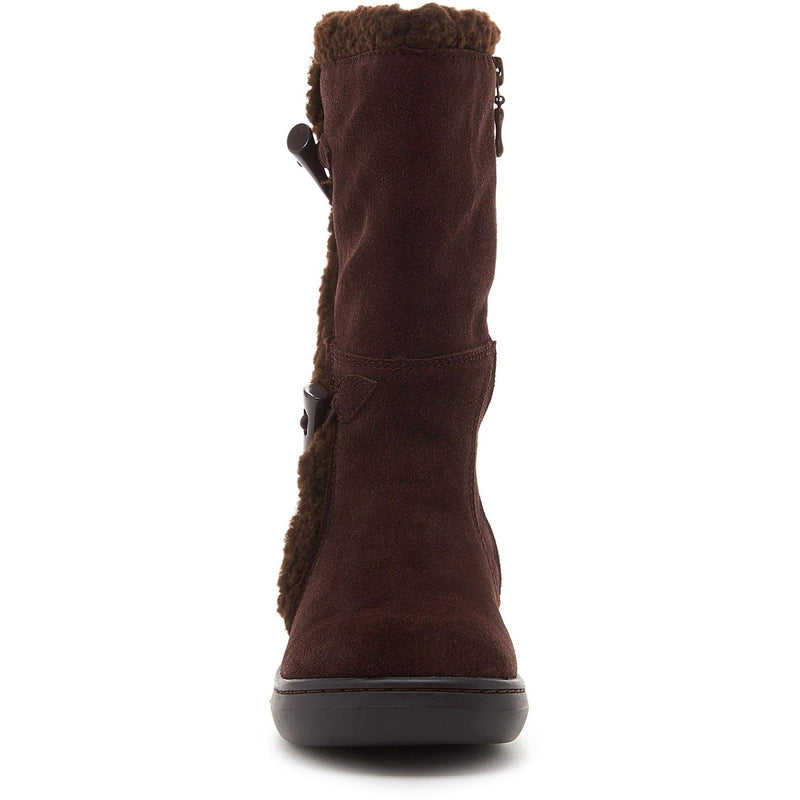 Rocket Dog Slope Bottes Pour Femmes En Daim Couleur Chocolat