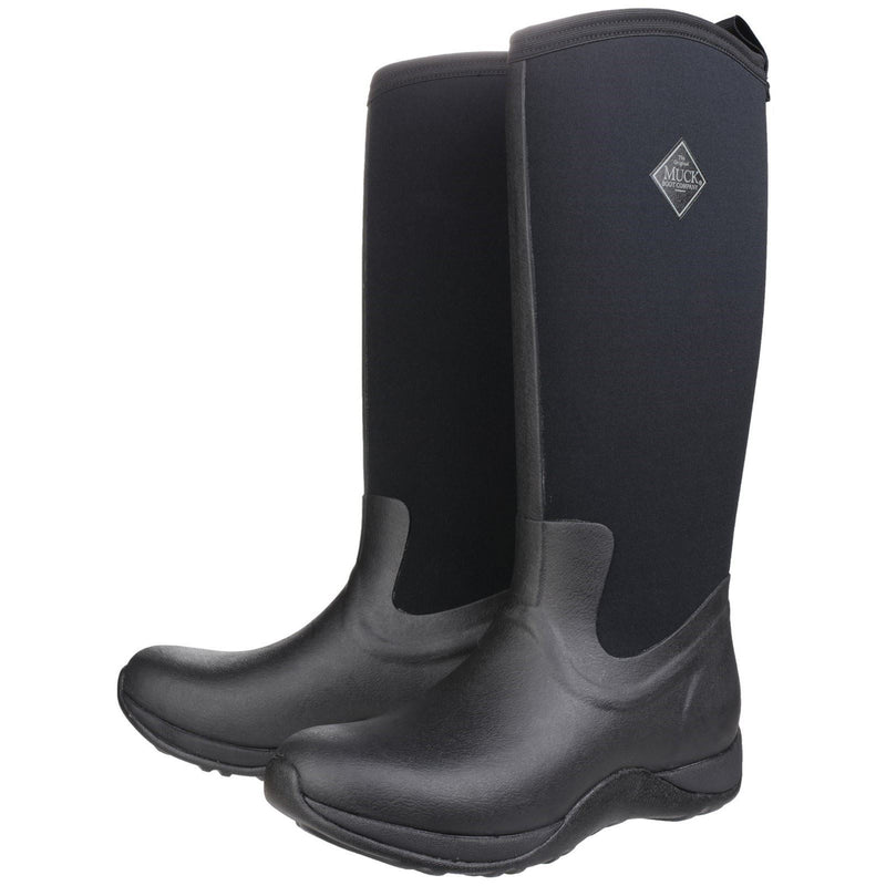 Muck Boots Arctic Adventure Bottes En Caoutchouc Noires