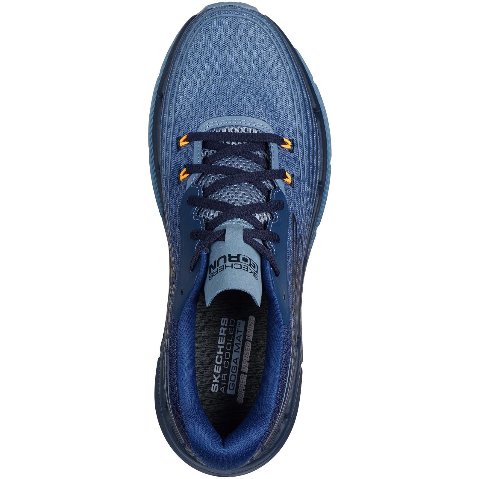 Skechers Performance Max Cushioning Premier 2.0 Vivid 2.0 Baskets En Polyester Pour Homme, Couleur Marine