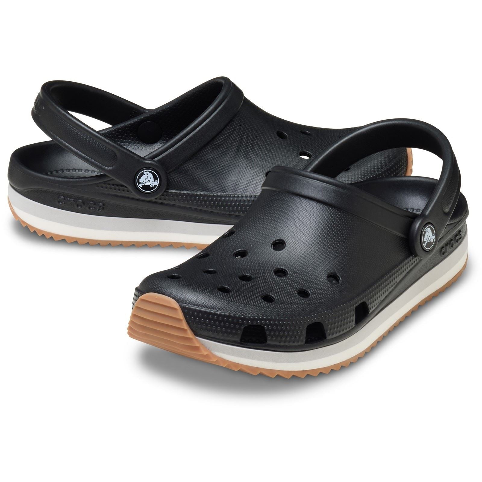 Crocs Classic Retro Runner Sabots En Eva Noirs
