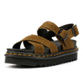 Dr. Martens Voss II Bronx Sandales Vertes Pour Femmes En Suède