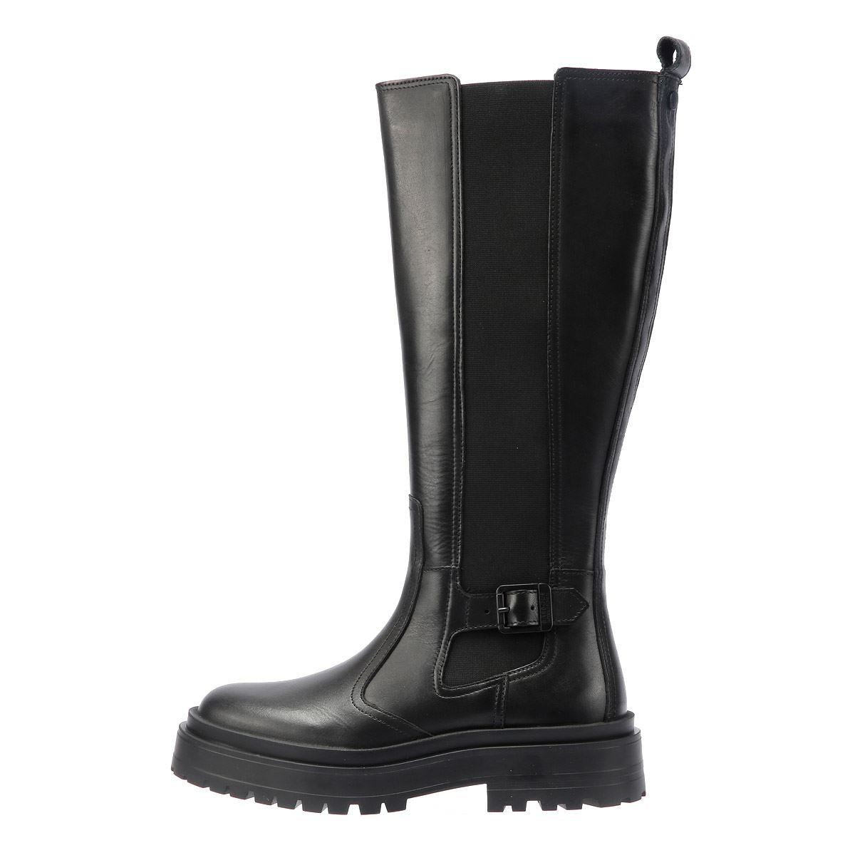 Barbour Alicia Bottes noires en cuir pour femmes