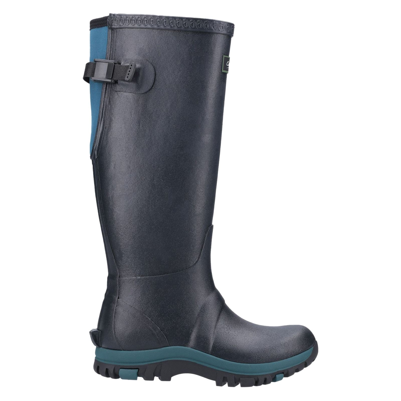 Cotswold Realm Bottes En Caoutchouc Marine/Bleu-Vert