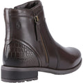 Hush Puppies Scarlett Bottes En Cuir Marron Pour Femmes