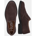 Hush Puppies Earl Slip On Chaussures Loafers Pour Hommes En Daim Marron