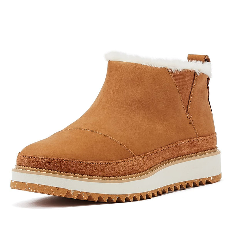 TOMS Bottes Femme En Nubuck Huilé Marlo Marron Clair