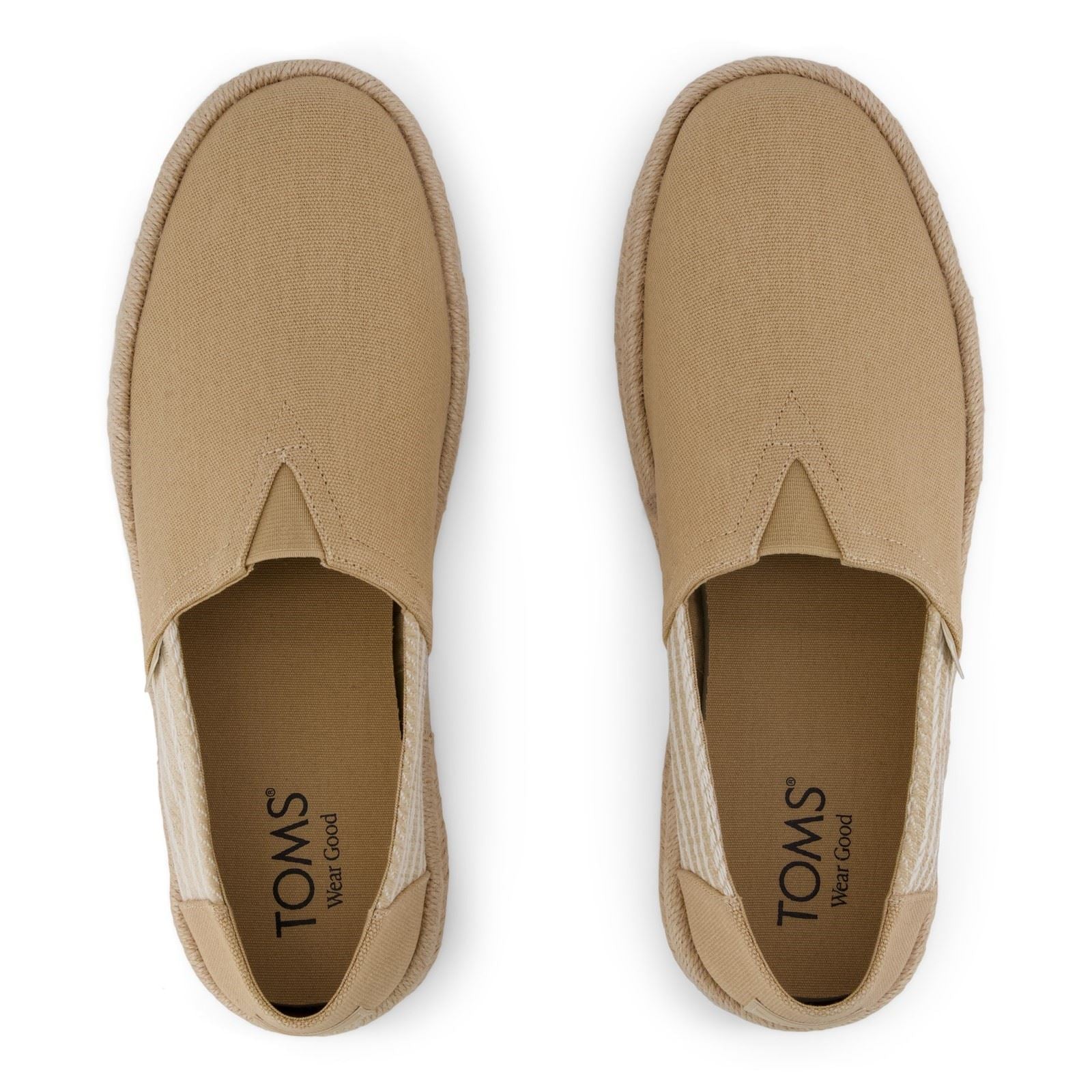 TOMS Alpargata Rope 2.0 Shoe Espadrilles En Coton Pour Hommes Couleur Avoine