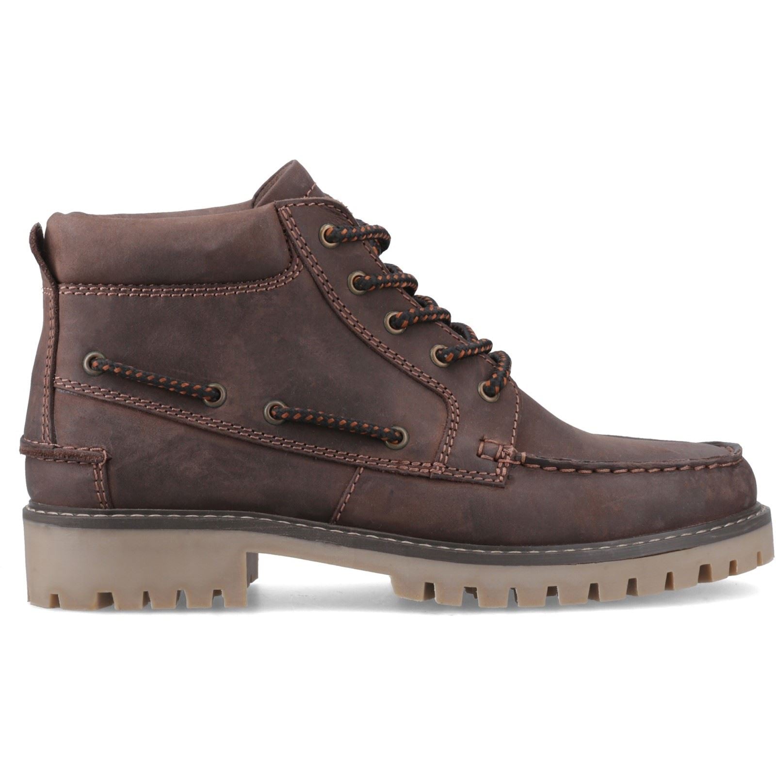 Sperry Baltimore Bottines En Cuir Pour Hommes Marron
