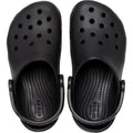 Crocs Kids' Classic Mocassins Noirs En Thermoplastique