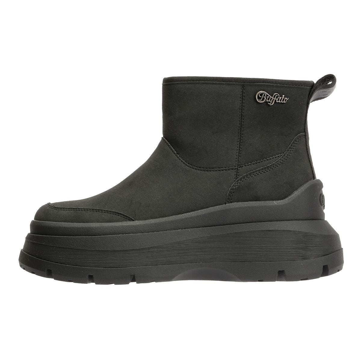 Buffalo Olympia Pull On LO Warm Bottes Noires Pour Femmes