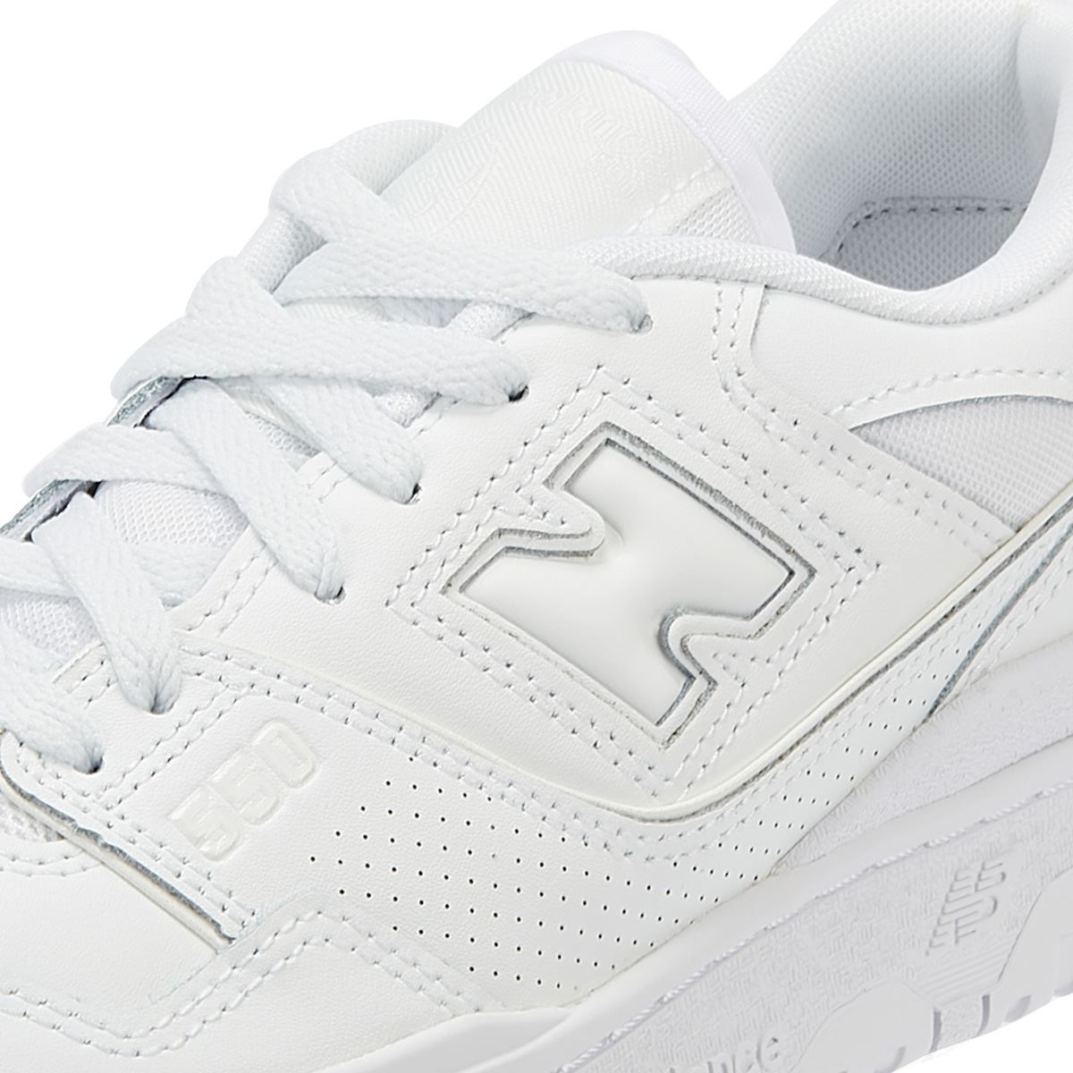 New Balance 550 Baskets Blanches Mono