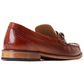 Base London Madison Mocassins Marron En Cuir Pour Hommes