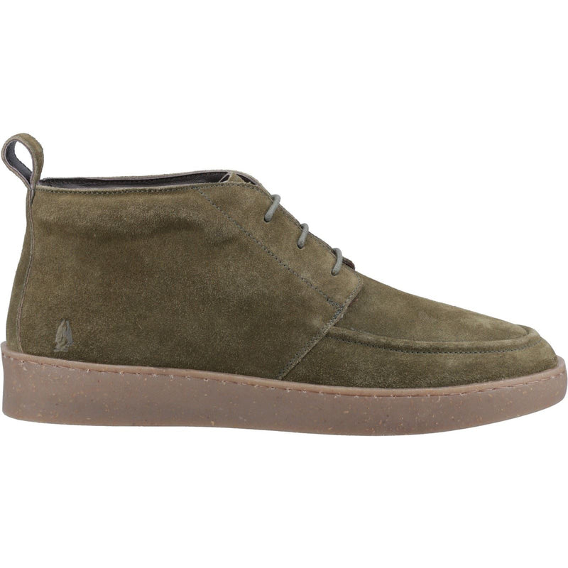 Hush Puppies Rory Bottes Homme En Daim Kaki