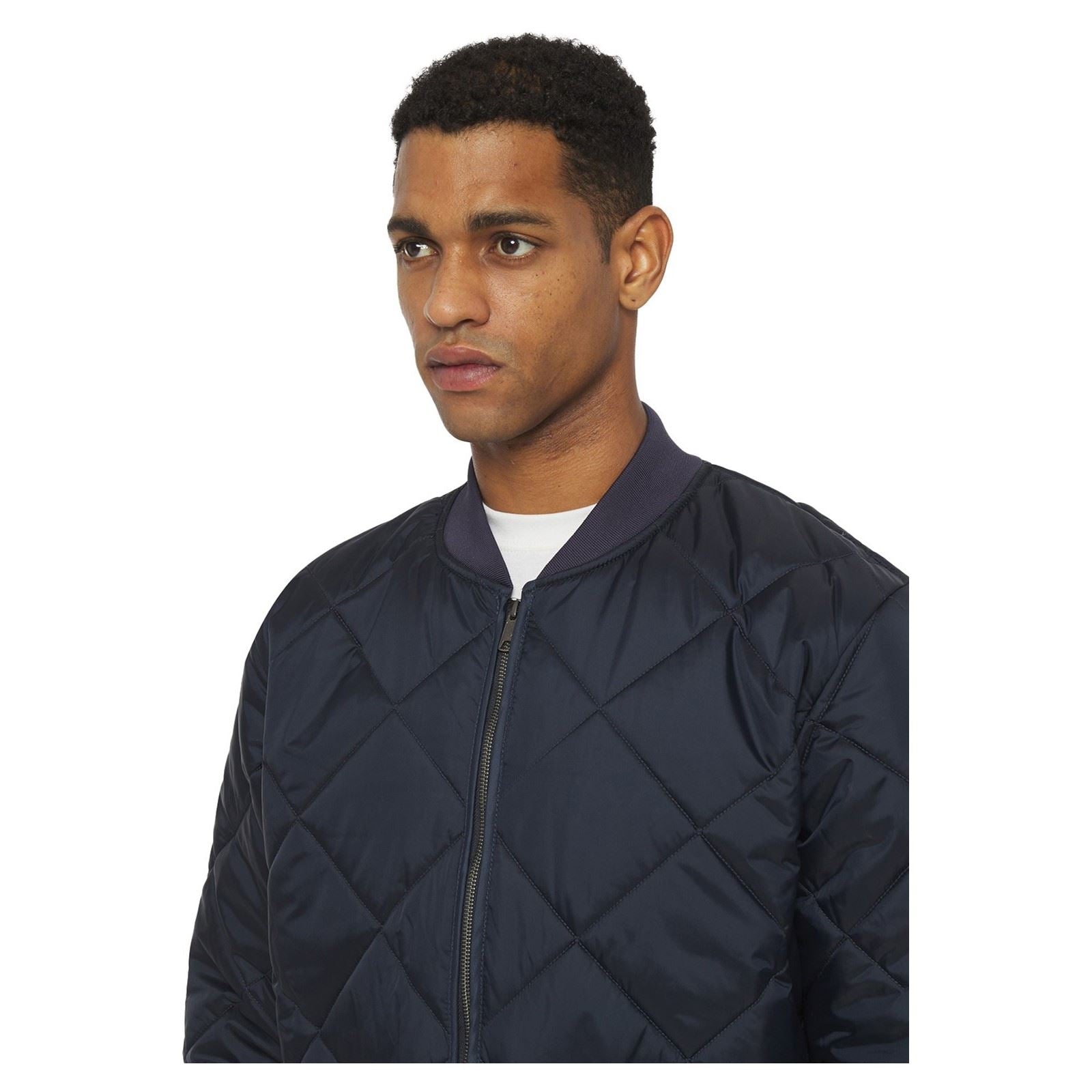 Dickies Diamond Veste Matelassée Bleue Pour Homme