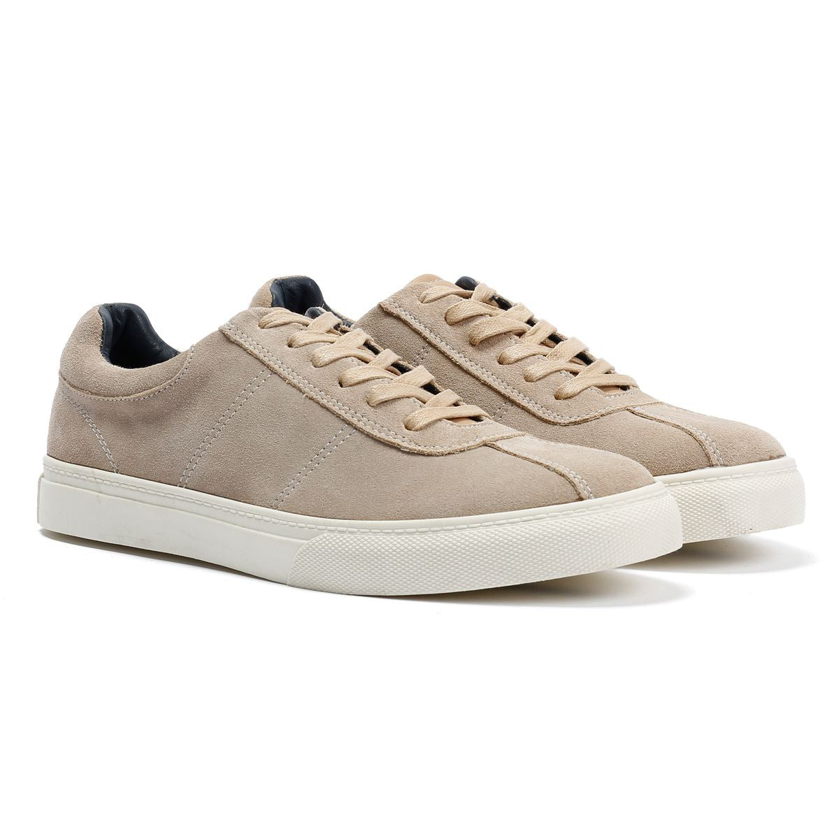 Ben Sherman Bentley II Baskets Grises Pour Hommes En Suede