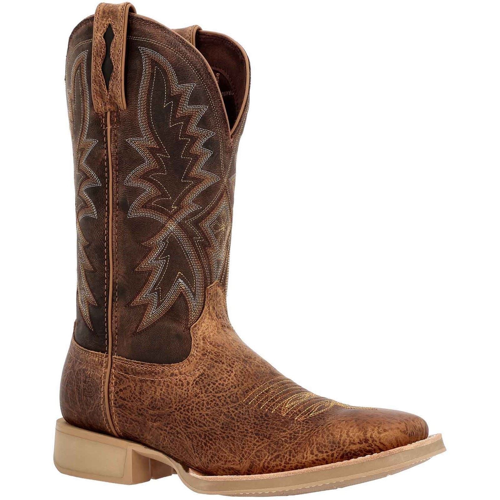 Durango Rebel Pro Lite Bottes En Cuir Pour Hommes Couleur Tan/tabac Rustique