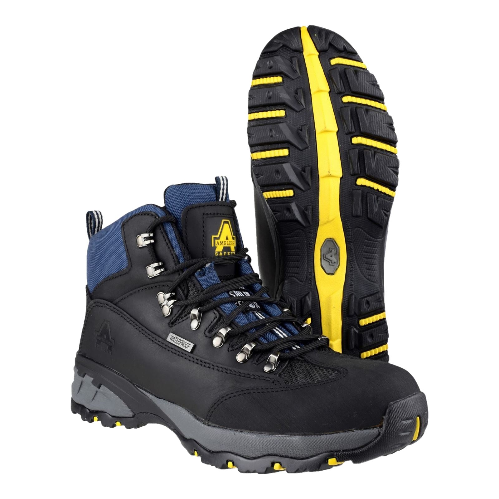 Amblers Safety Bottes De Sécurité En Cuir Noires Fs161