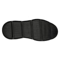 Skechers Garza Gervin Chaussures En Cuir Noir À Lacets Pour Hommes