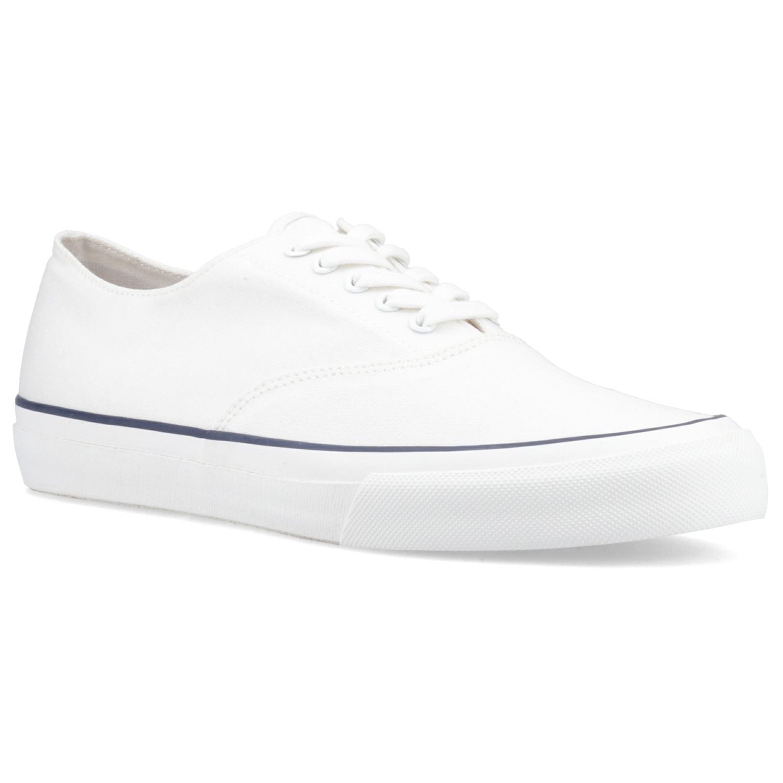 Sperry CVO Reissue Baskets Blanches En Textile Pour Hommes
