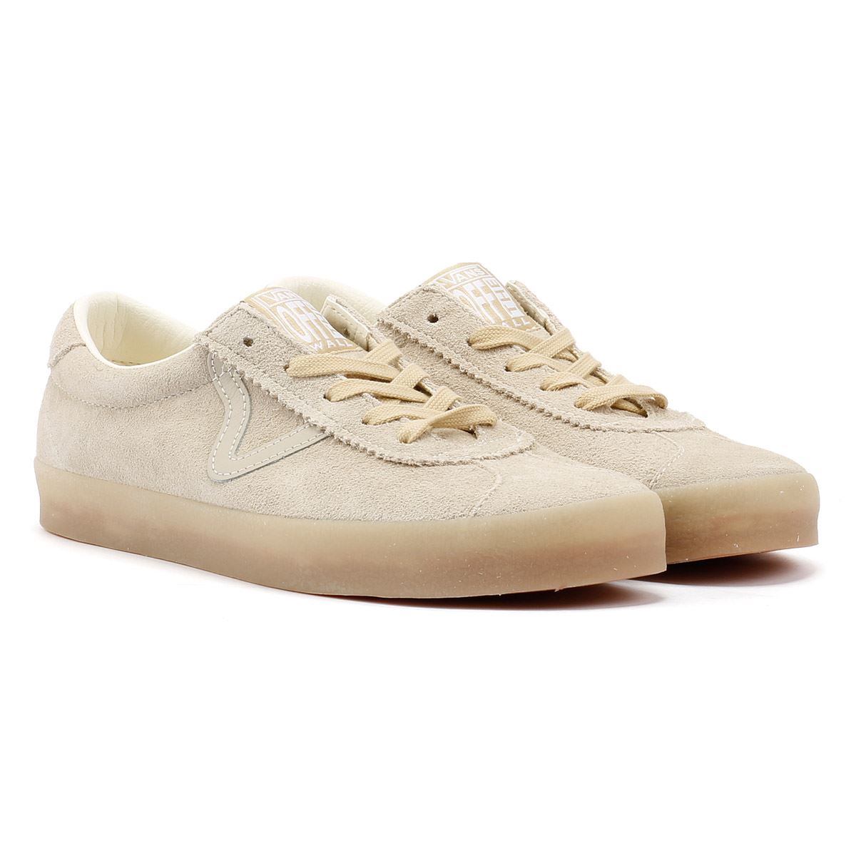 Vans Sport Low Crepe Baskets En Daim Beige