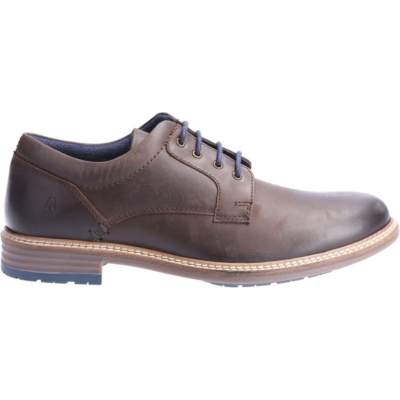 Hush Puppies Julian Chaussures En Cuir Marron À Lacets Pour Homme