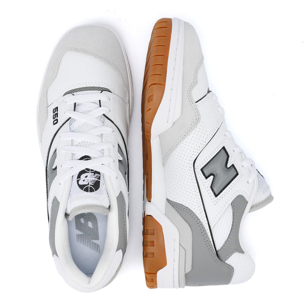 New Balance 550 Baskets Blanches/Grises