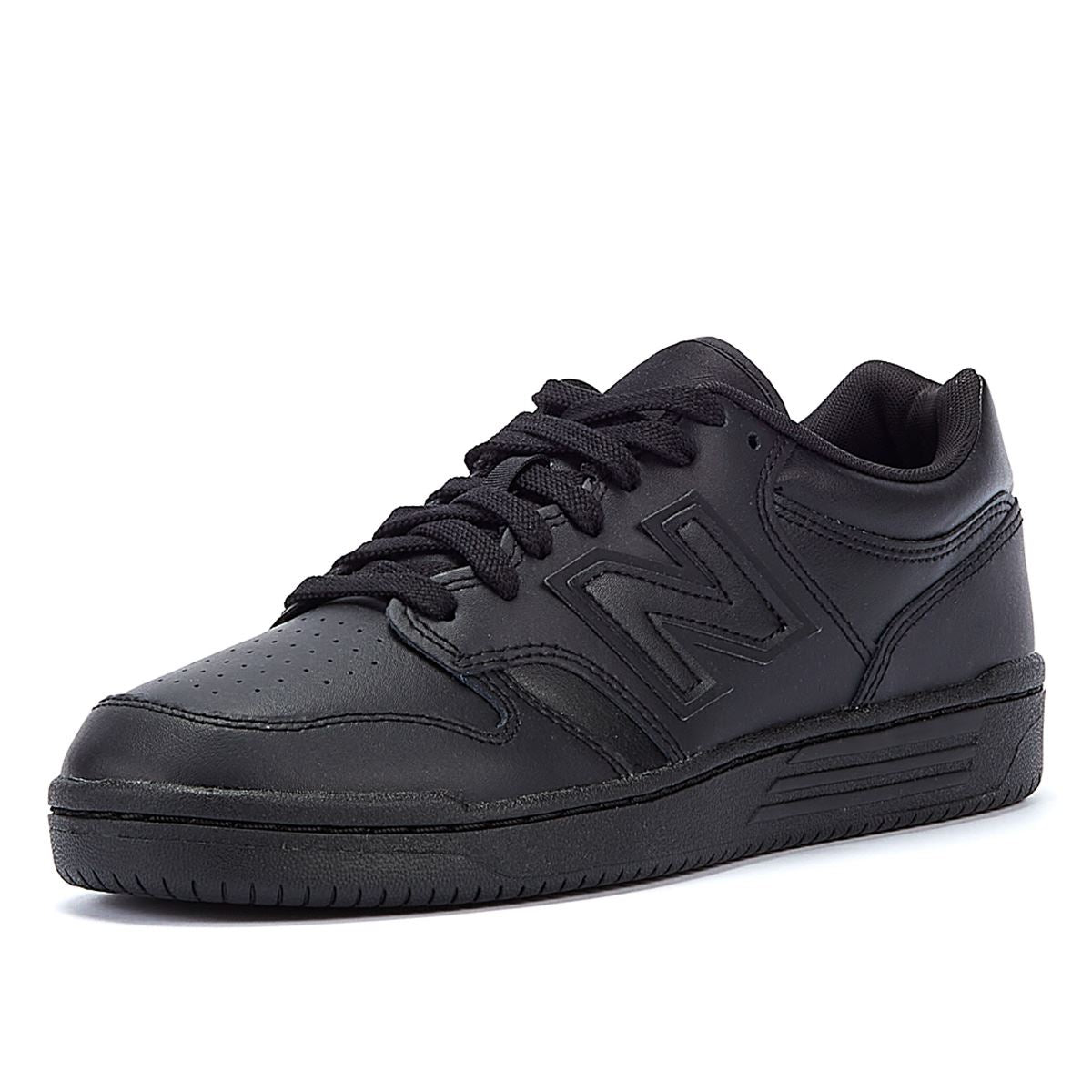 New Balance 480 Baskets En Cuir Noir