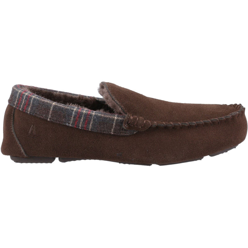 Hush Puppies Andreas Pantoufles Pour Hommes En Daim Marron