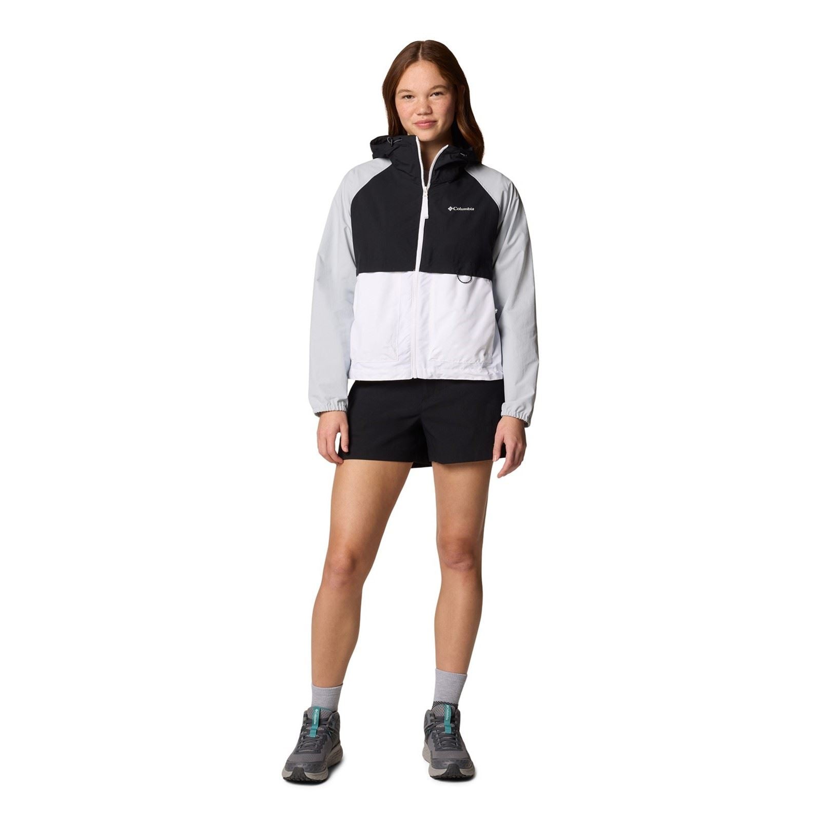 Columbia Spire Valley Vestes Coupe-Vent Blanches Pour Femmes