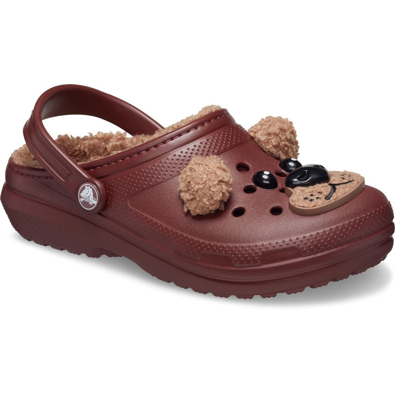 Crocs Classic Lined Fun Lab Sabots Pour Enfants Unisexe En Thermoplastique Avec Motif D'ours