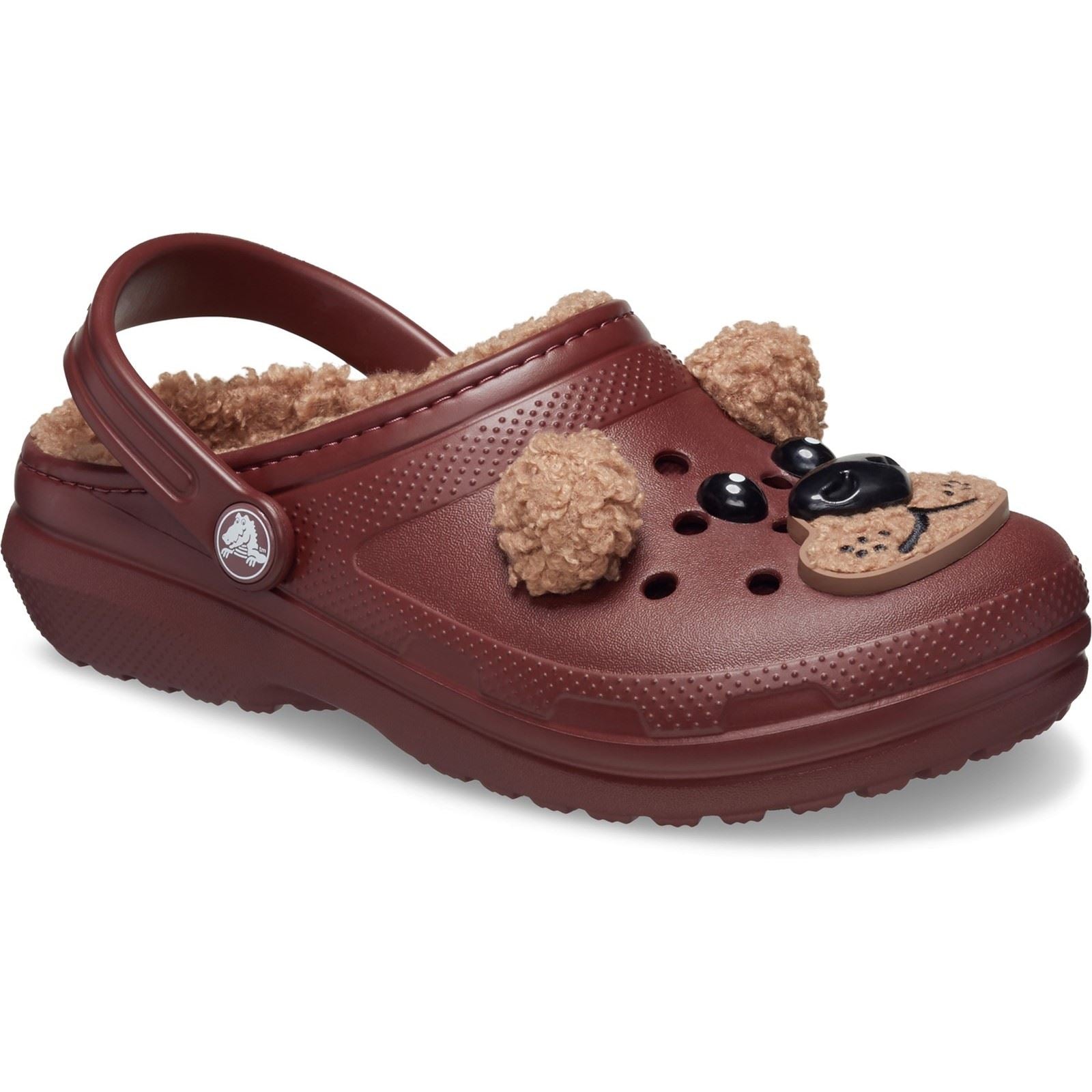 Crocs Classic Lined Fun Lab Sabots Pour Enfants Unisexe En Thermoplastique Avec Motif D'ours